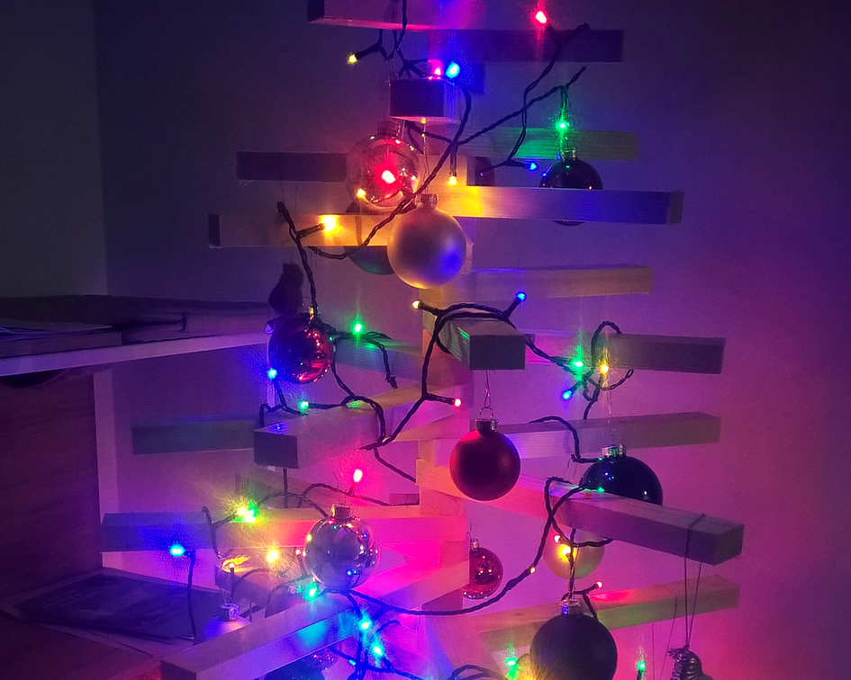 DIY Christmas tree