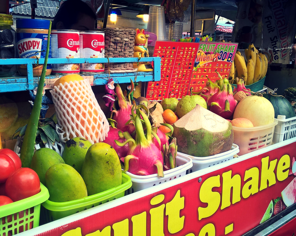 Thong Sala or food market discovery in Ko Phangan