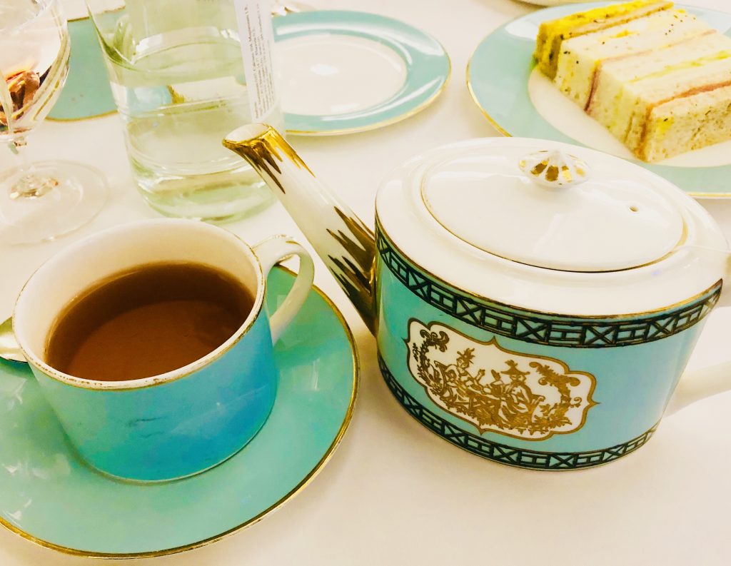 High tea experience in Fortnum and Mason, London 