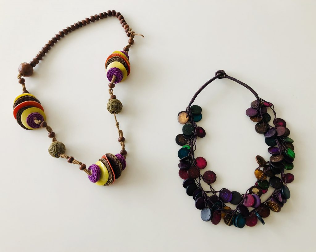 Accessories - wooden necklaces 